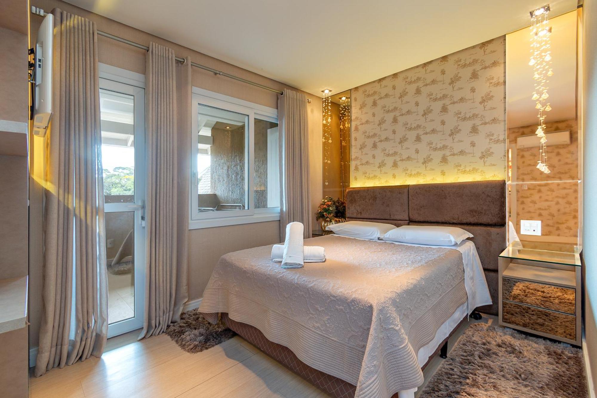 Luxuoso Apartamento Central Para 10 Pessoas Gramado Buitenkant foto