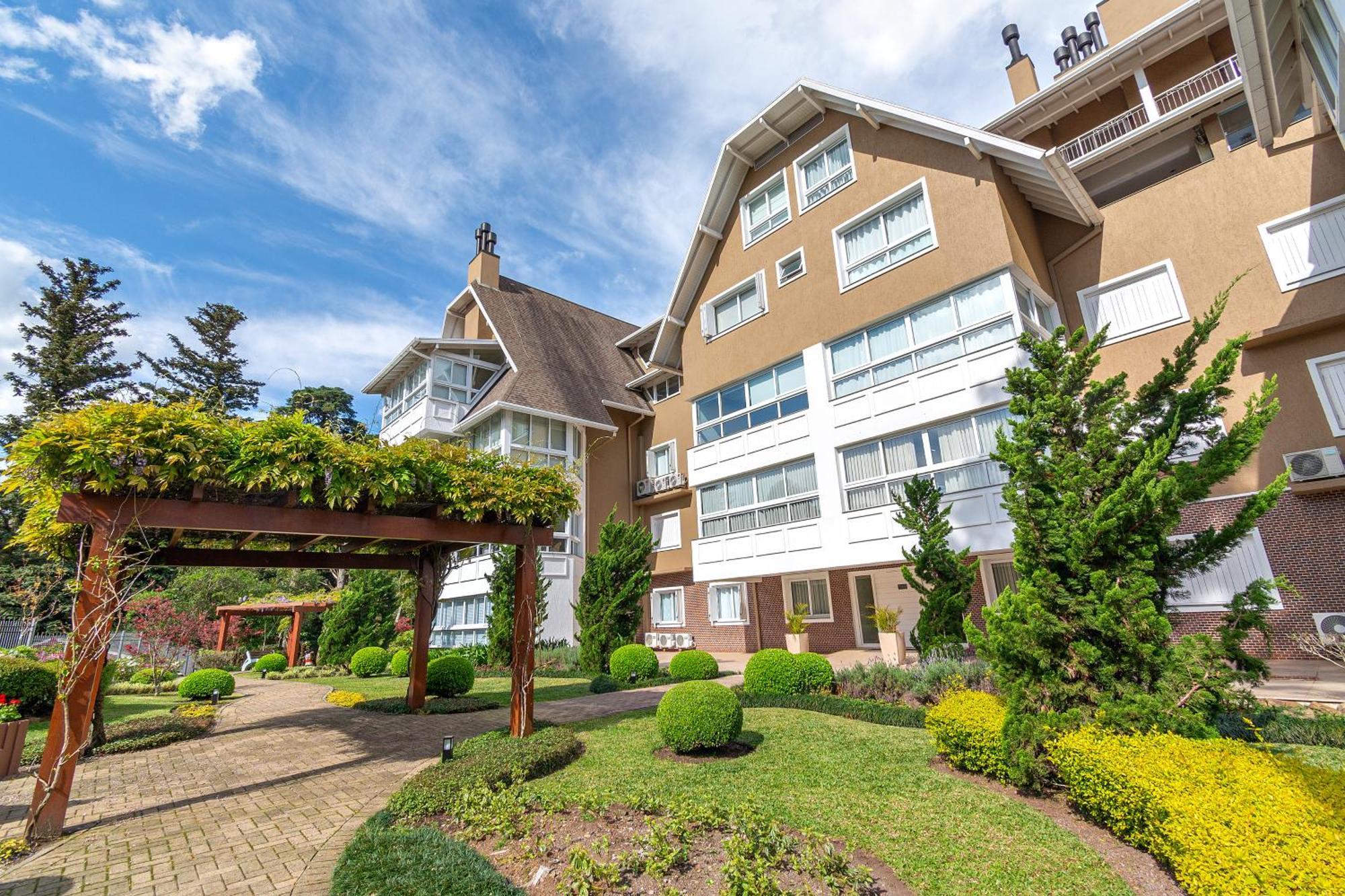 Luxuoso Apartamento Central Para 10 Pessoas Gramado Buitenkant foto